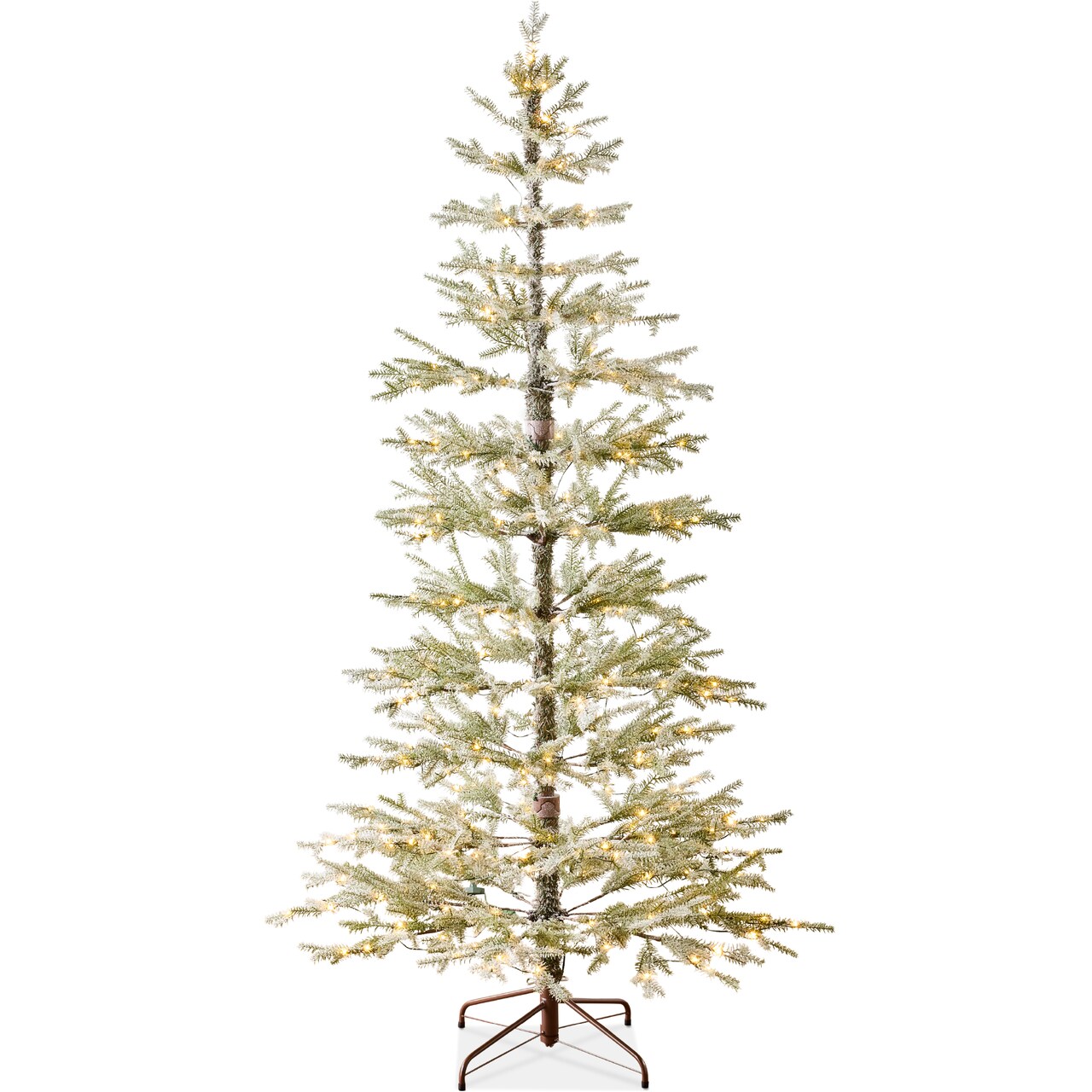 Best Choice Products Pre-Lit Sparse Christmas Tree w/ 2-in-1 LEDs, Cordless Connection